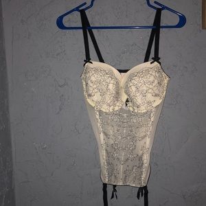 White Victoria Secret Bustier